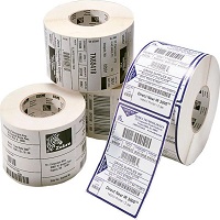 Rouleau d'tiquettes thermique Zebra Z1000D  38x25 mm 2580 Etiq. mandrin 25